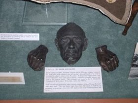 President Lincoln was the subject of a living mask immortalizing him once again.