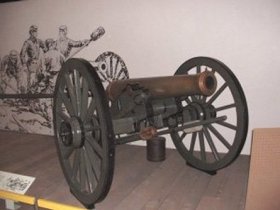 Artillery on display here is in prime condition and there are videos running of the loading and firing.  There are hundreds of pieces around the field many in the same position they were in 1863.