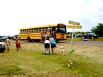 Public transportation via school busses is provided at Waka and they even run into Lawrence so you can shop.  A few evenings there were complaints that they quit running to early and MY experience was that they were always going the wrong way.  Like they would run the route away from the main grounds when shows were starting and TOWARD them when they were over. 