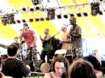 Chris Berry on the Campground Stage