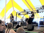 Roger Clyne on the Campground Stage